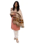 Camel Brown Himachali Shawl