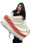 Light Grey Kingri Handloom Shawl